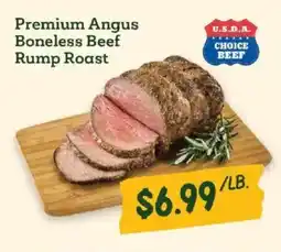 Sprouts Farmers Market Premium Angus Boneless Beef Rump Roast offer