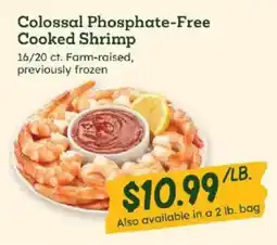 Sprouts Farmers Market Colossal Phosphate-Free Cooked Shrimp offer