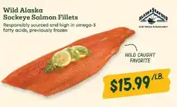 Sprouts Farmers Market Wild Alaska Sockeye Salmon Fillets offer