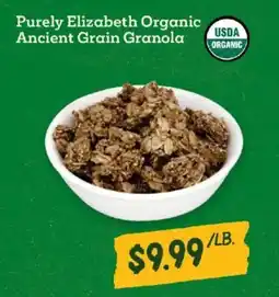 Sprouts Farmers Market Purely Elizabeth Organic Ancient Grain Granola offer