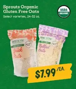 Sprouts Farmers Market Sprouts Organic Gluten Free Oats offer