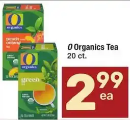 Albertsons 0 Organics Tea offer
