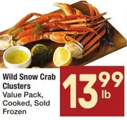 Albertsons Wild Snow Crab Clusters offer