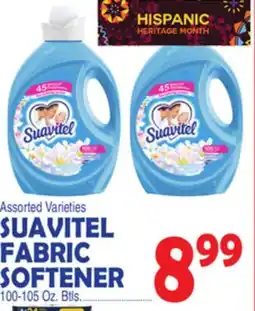 Bravo Supermarkets SUAVITEL FABRIC SOFTENER offer