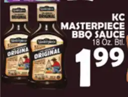 Bravo Supermarkets KC MASTERPIECE BBQ SAUCE offer