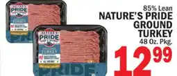 Bravo Supermarkets NATURE'S PRIDE GROUND TURKEY offer
