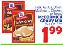 Bravo Supermarkets MCCORMICK GRAVY MIX offer