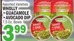 Bravo Supermarkets WHOLLY • GUACAMOLE • AVOCADO DIP offer
