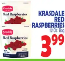 Bravo Supermarkets KRASDALE RED RASPBERRIES offer