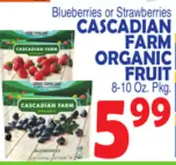 Bravo Supermarkets CASCADIAN FARM ORGANIC FRUIT offer