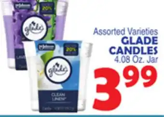 Bravo Supermarkets GLADE CANDLES offer