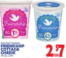 Bravo Supermarkets FRIENDSHIP COTTAGE CHEESE offer