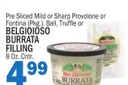 Bravo Supermarkets BELGIOIOSO BURRATA FILLING offer