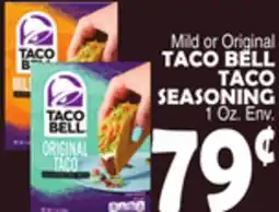 Bravo Supermarkets TACO BELL TACO SEASONING offer