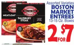 Bravo Supermarkets BOSTON MARKET ENTREES offer