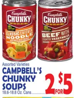 Bravo Supermarkets CAMPBELL'S CHUNKY SOUPS offer