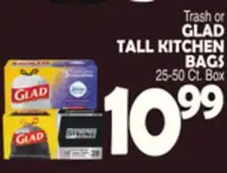 Bravo Supermarkets GLAD TALL KITCHEN BAGS offer