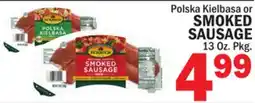Bravo Supermarkets SMOKED SAUSAGE offer