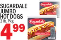 Bravo Supermarkets SUGARDALE JUMBO HOT DOGS offer