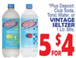 Bravo Supermarkets VINTAGE SELTZER offer