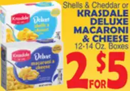 Bravo Supermarkets KRASDALE DELUXE MACARONI & CHEESE offer