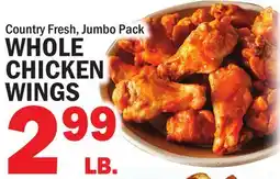 Bravo Supermarkets WHOLE CHICKEN WINGS offer