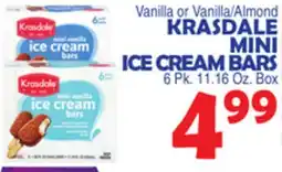 Bravo Supermarkets KRASDALE MINI ICE CREAM BARS offer