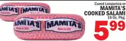 Bravo Supermarkets MAMITA'S COOKED SALAMI offer