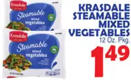 Bravo Supermarkets KRASDALE STEAMABLE MIXED VEGETABLES offer