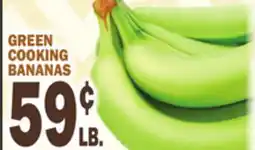 Bravo Supermarkets GREEN COOKING BANANAS offer