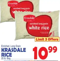 Bravo Supermarkets KRASDALE RICE offer