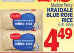 Bravo Supermarkets KRASDALE BLUE ROSE RICE offer