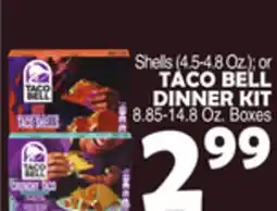 Bravo Supermarkets TACO BELL DINNER KIT offer