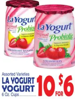 Bravo Supermarkets LA YOGURT YOGURT offer