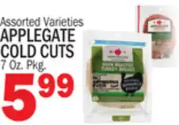 Bravo Supermarkets APPLEGATE COLD CUTS offer