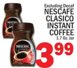 C Town NESCAFE CLASICO INSTANT COFFEE offer