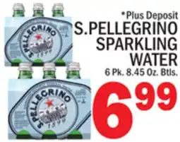 C Town S. PELLEGRINO SPARKLING WATER offer