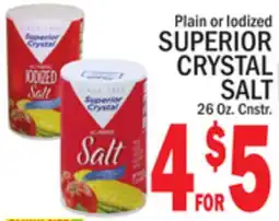 C Town SUPERIOR CRYSTAL SALT offer