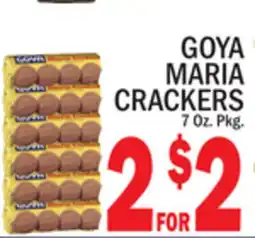 C Town GOYA MARIA CRACKERS offer