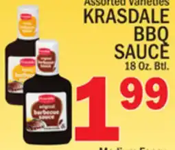 C Town KRASDALE BBQ SAUCE offer