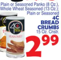 Bravo Supermarkets 4C BREAD CRUMBS offer