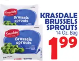 Bravo Supermarkets KRASDALE BRUSSELS SPROUTS offer