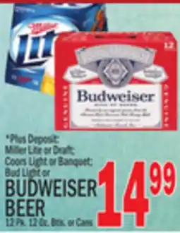 C Town BUDWEISER BEER offer