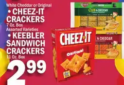 C Town CHEEZ-IT CRACKERS 7 Oz. Box offer