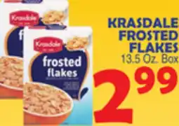 Bravo Supermarkets KRASDALE FROSTED FLAKES offer