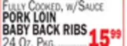 C Town LLOYD'S PORK LOIN BABY BACK RIBS offer