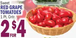 Bravo Supermarkets RED GRAPE TOMATOES offer
