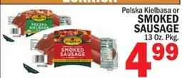 C Town ECKRICH SMOKED SAUSAGE offer