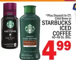 C Town STARBUCKS ICED COFFEE offer