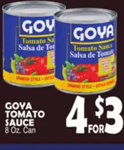 Bravo Supermarkets GOYA TOMATO SAUCE offer
